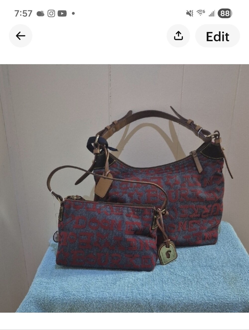 Relisting Small Dooney & Bourk Bag